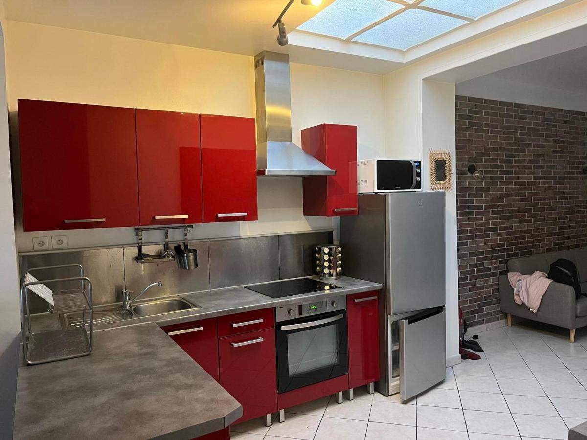 La Brique Rouge - Maison 66 M2 Avec 2 Chambres ليل المظهر الخارجي الصورة